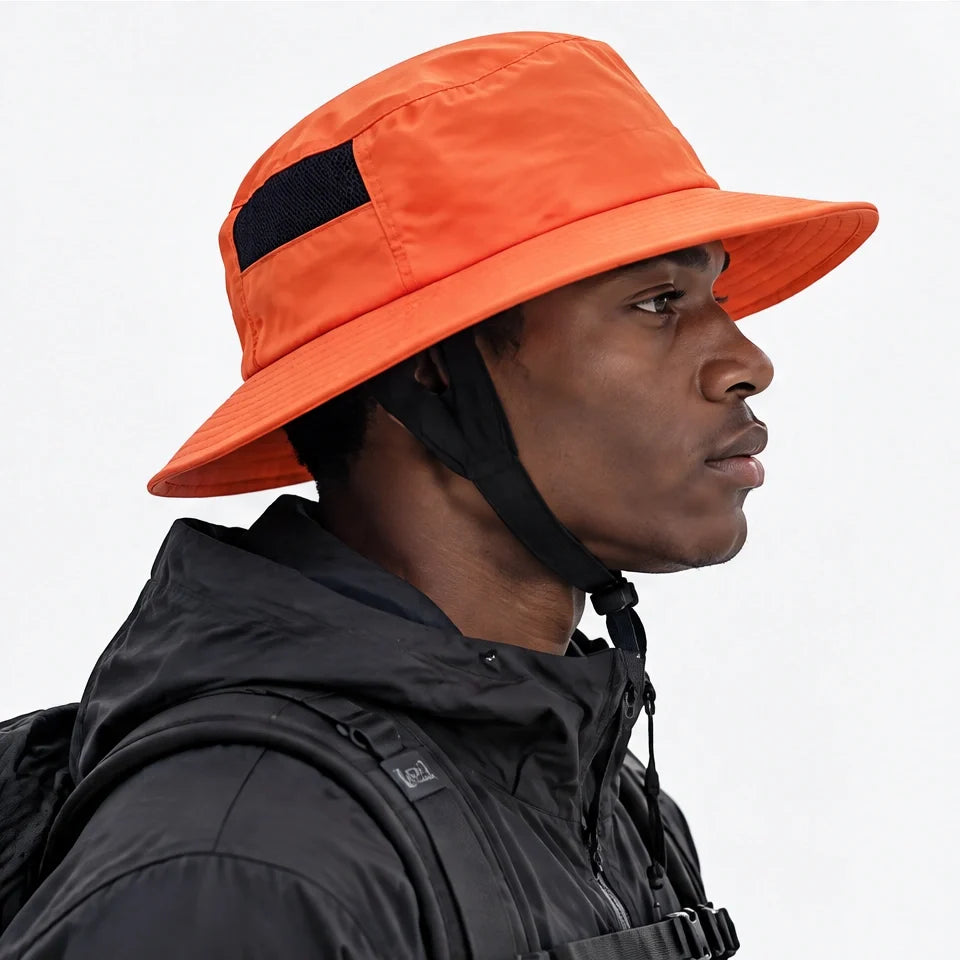 Tor - Unisex Breathable Sun Hat - Orange