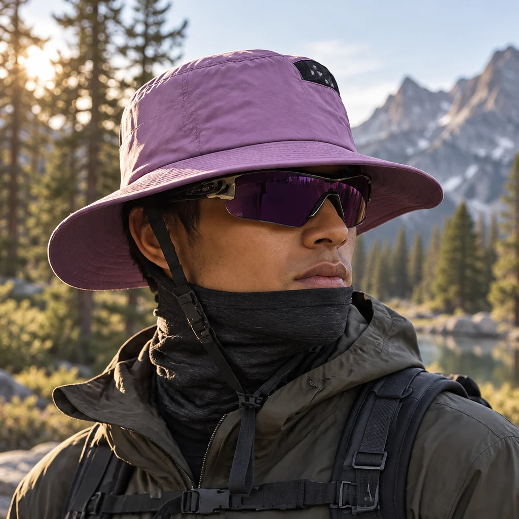 Tor - Unisex Breathable Sun Hat - Pink
