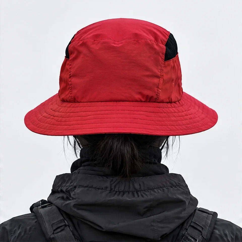 Tor - Unisex Breathable Sun Hat - Red