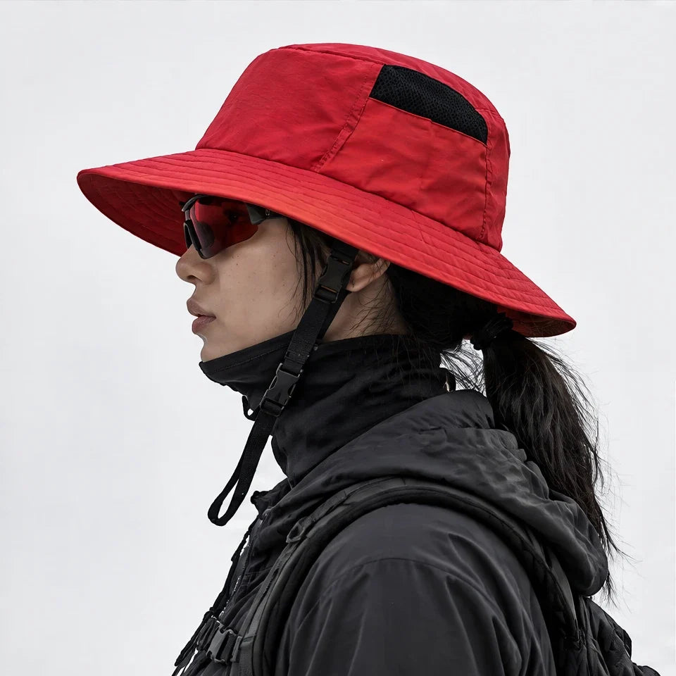 Tor - Unisex Breathable Sun Hat - Red