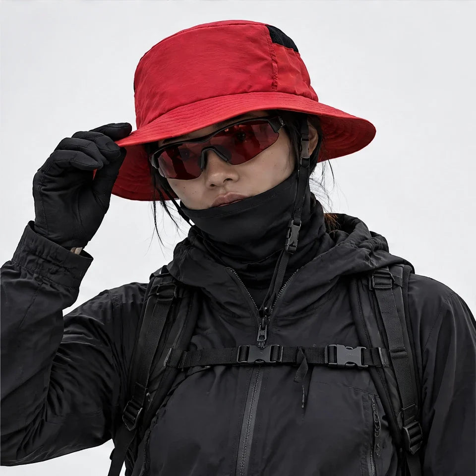 Tor - Unisex Breathable Sun Hat - Red
