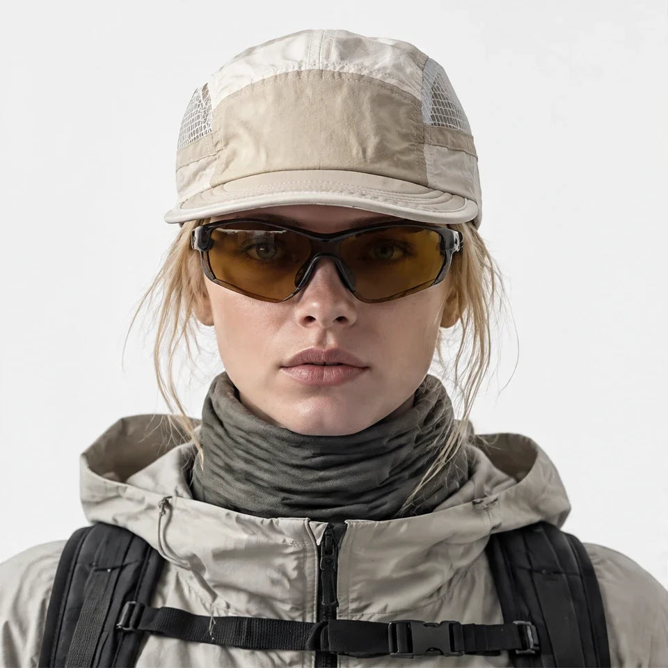 Ben - Unisex Breathable UPF50+ Sun Hat - Khaki