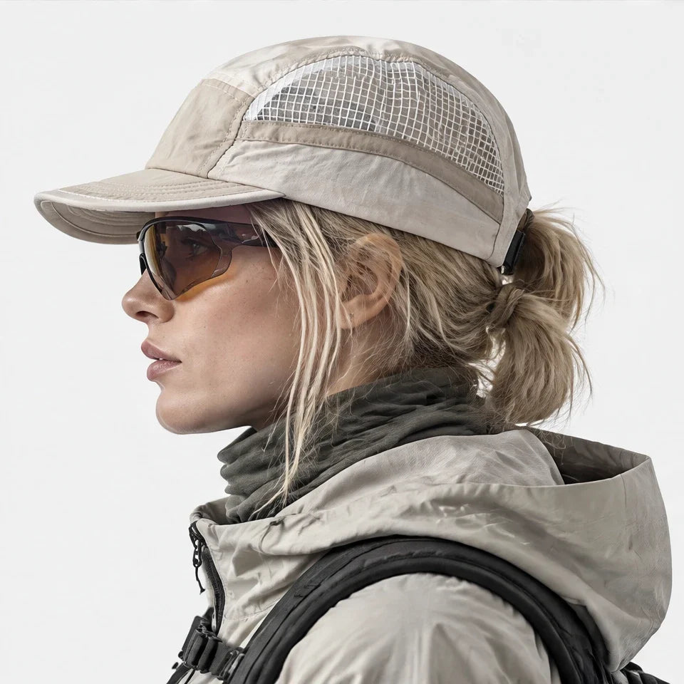 Ben - Unisex Breathable UPF50+ Sun Hat - Khaki