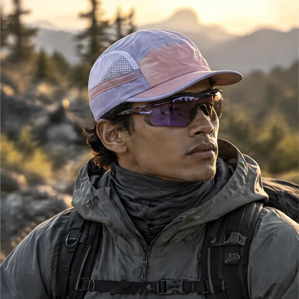 Ben - Unisex Breathable UPF50+ Sun Hat - Purple