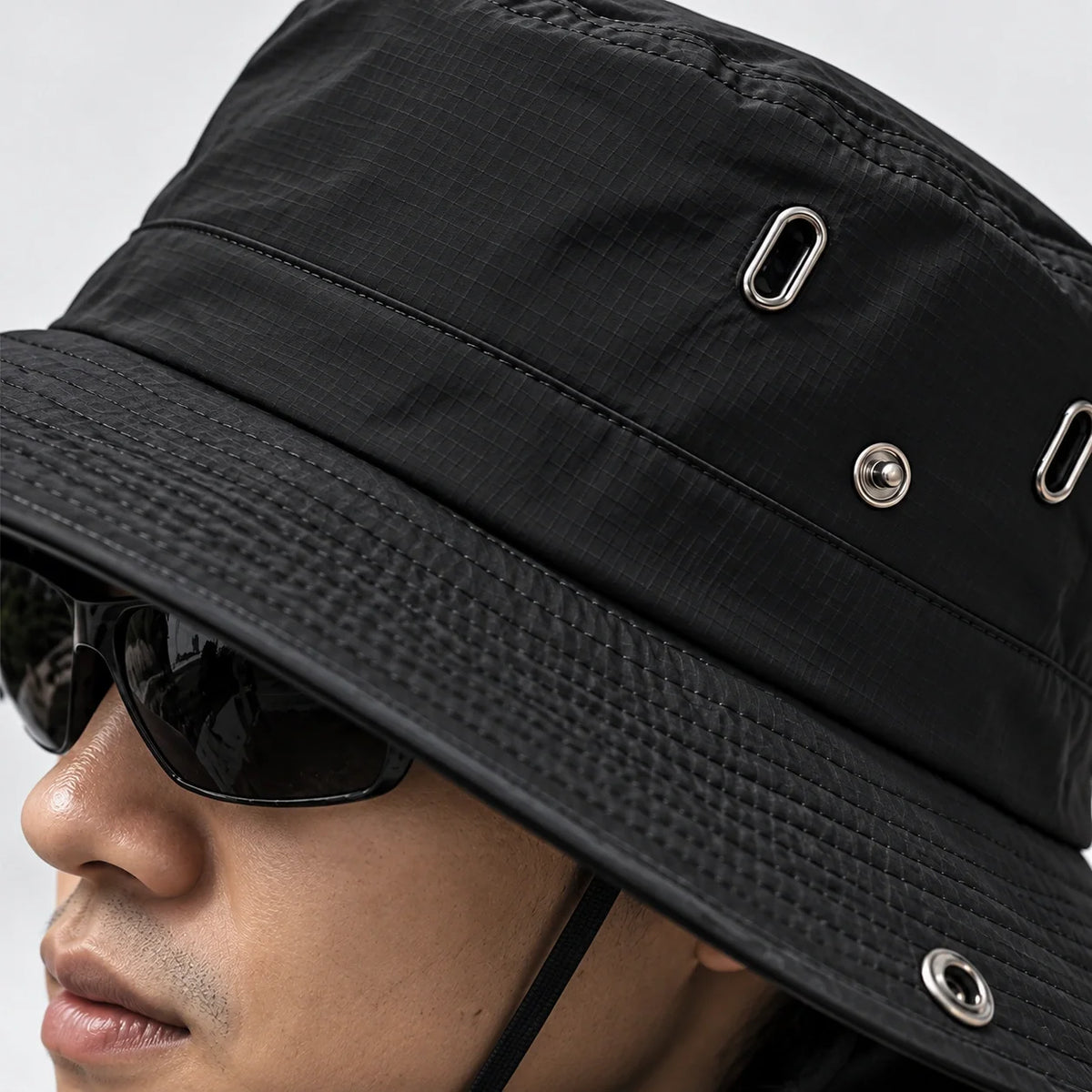 Glen - Unisex Breathable Packable Sun Hat - Black