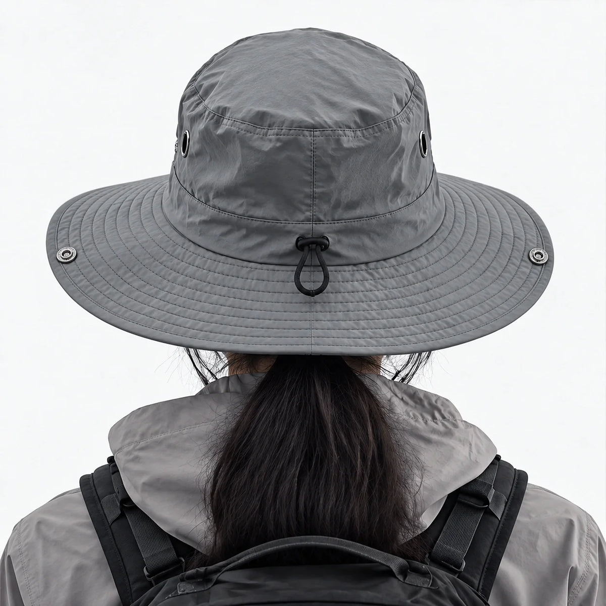 Glen - Unisex Breathable Packable Sun Hat - Grey