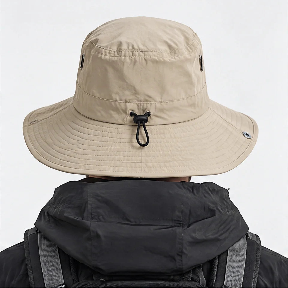 Glen - Unisex Breathable Packable Sun Hat - Khaki