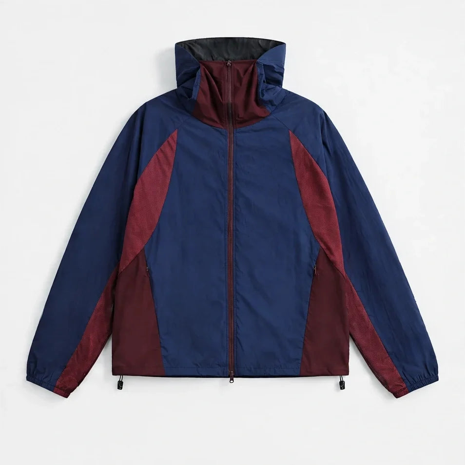 Flux - Unisex Water-Repellent & Windproof UPF50+ Lightweight Jacket - Navy Blue