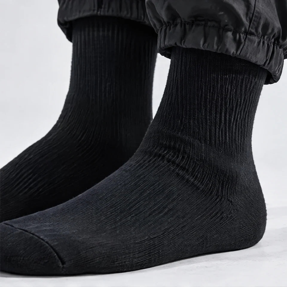 Wath - Unisex High-Barrel Waterproof Socks - Black