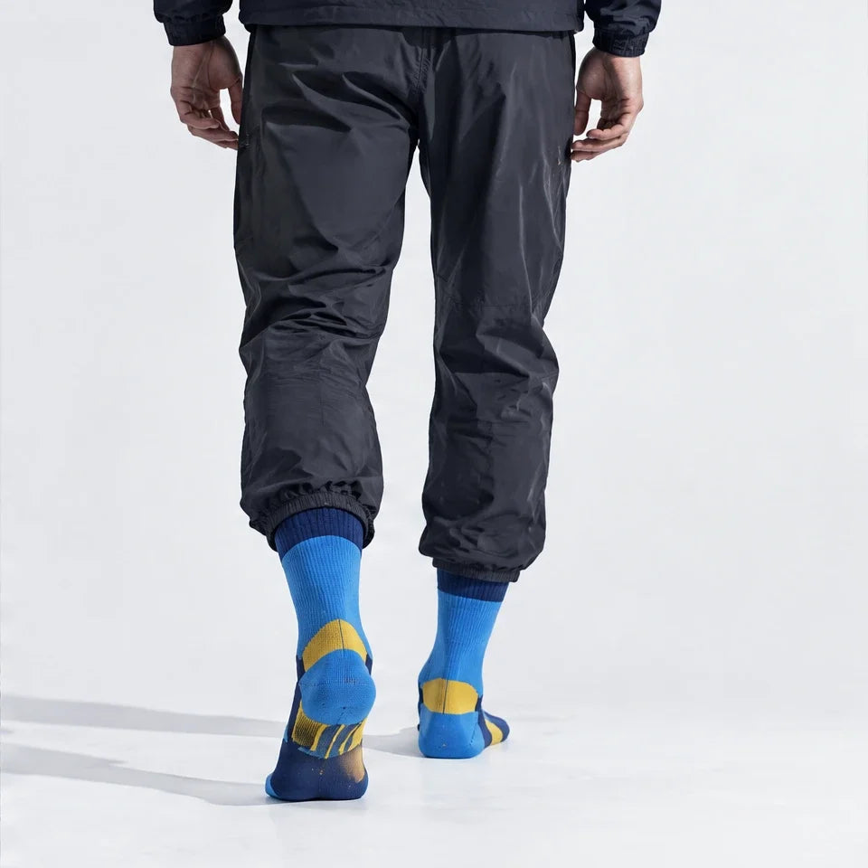 Wath - Unisex High-Barrel Waterproof Socks - Blue