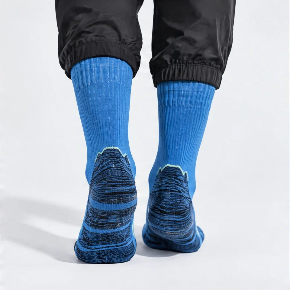 Wath - Unisex High-Barrel Waterproof Socks - Electric Blue