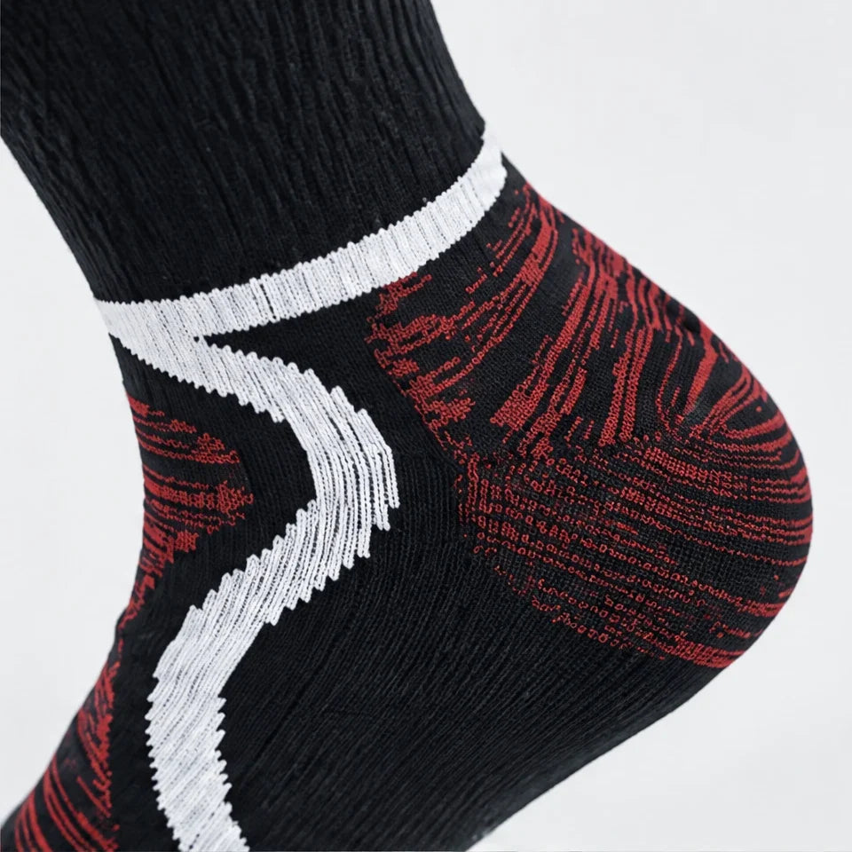 Wath - Unisex High-Barrel Waterproof Socks - Red