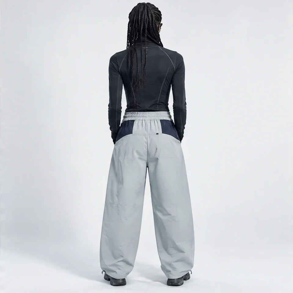 Scud - Unisex Quick-Dry Windproof & Wide-Leg Waterproof Trousers - Blue