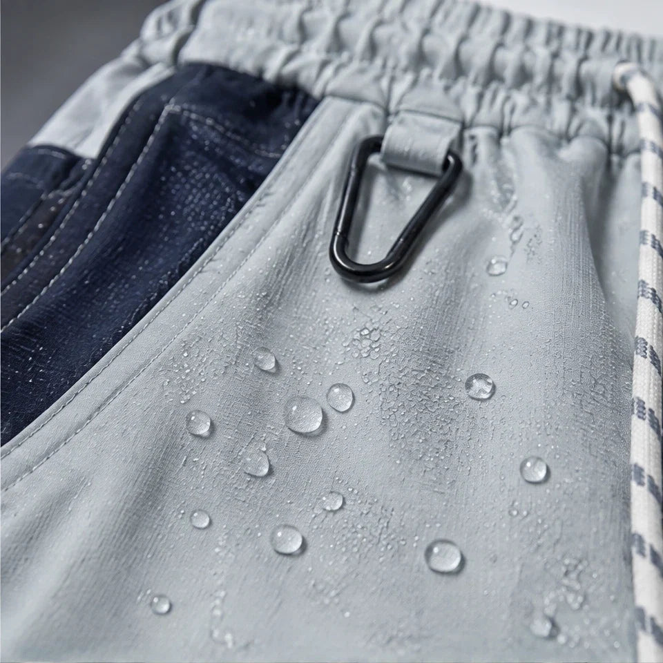 Scud - Unisex Quick-Dry Windproof & Wide-Leg Waterproof Trousers - Blue