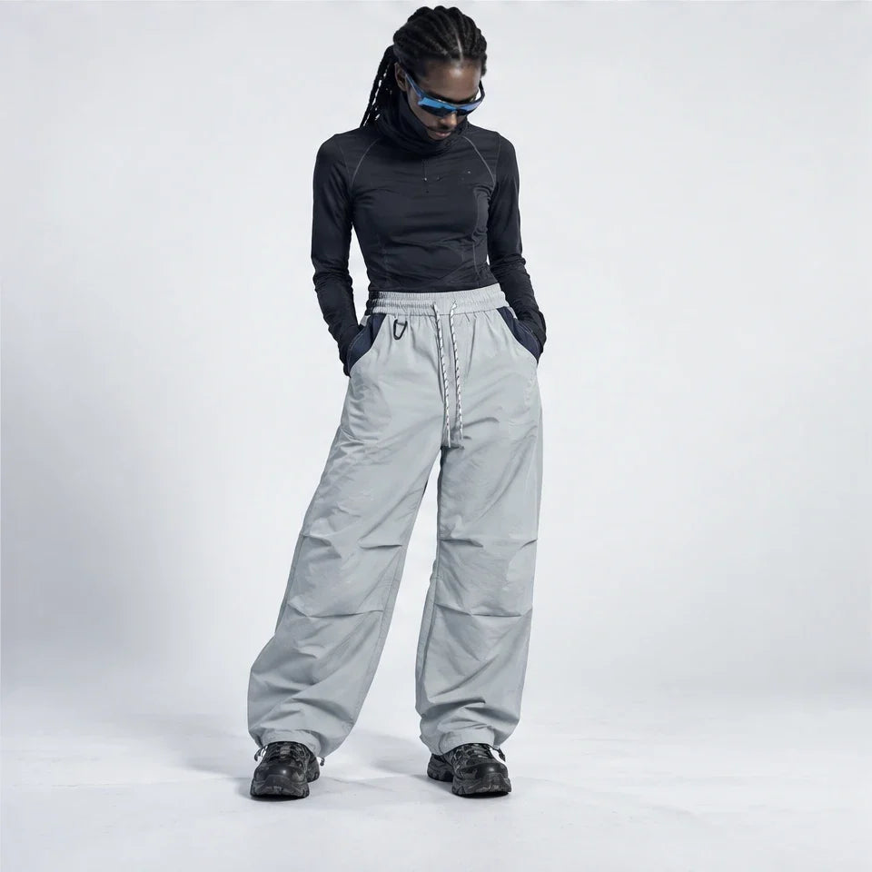 Scud - Unisex Quick-Dry Windproof & Wide-Leg Waterproof Trousers - Blue
