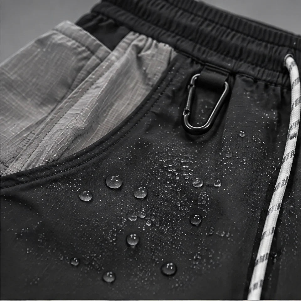 Scud - Unisex Quick-Dry Windproof & Wide-Leg Waterproof Trousers - Dark Grey