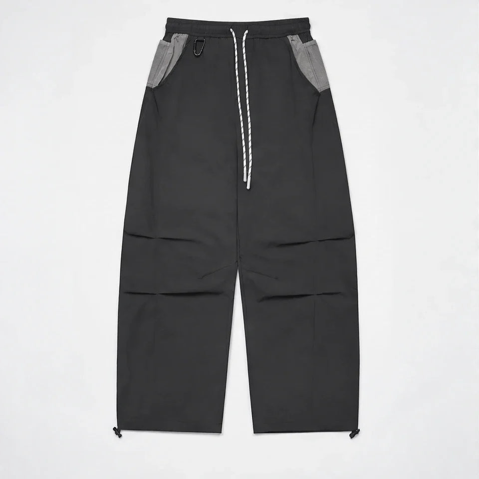 Scud - Unisex Quick-Dry Windproof & Wide-Leg Waterproof Trousers - Dark Grey