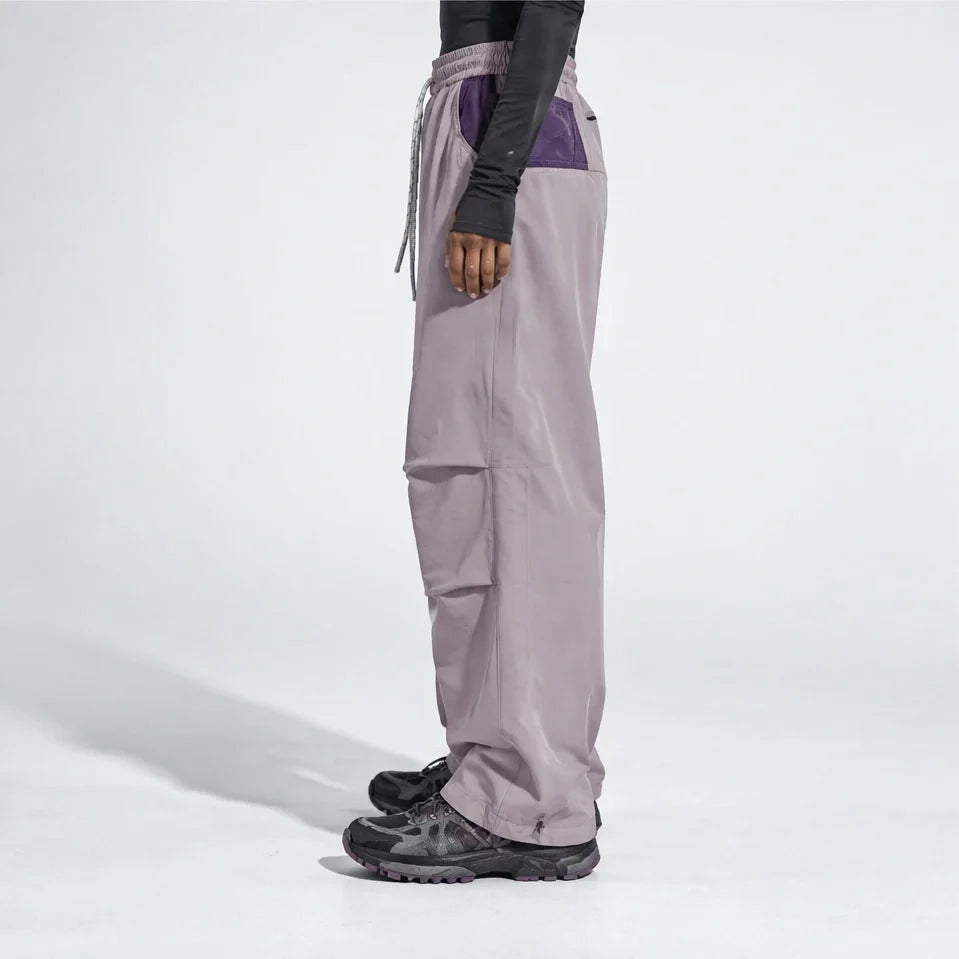 Scud - Unisex Quick-Dry Windproof & Wide-Leg Waterproof Trousers - Purple