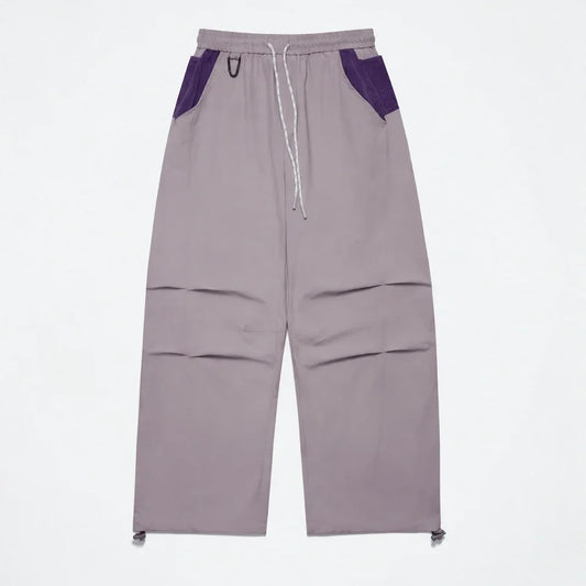 Scud - Unisex Quick-Dry Windproof & Wide-Leg Waterproof Trousers - Purple