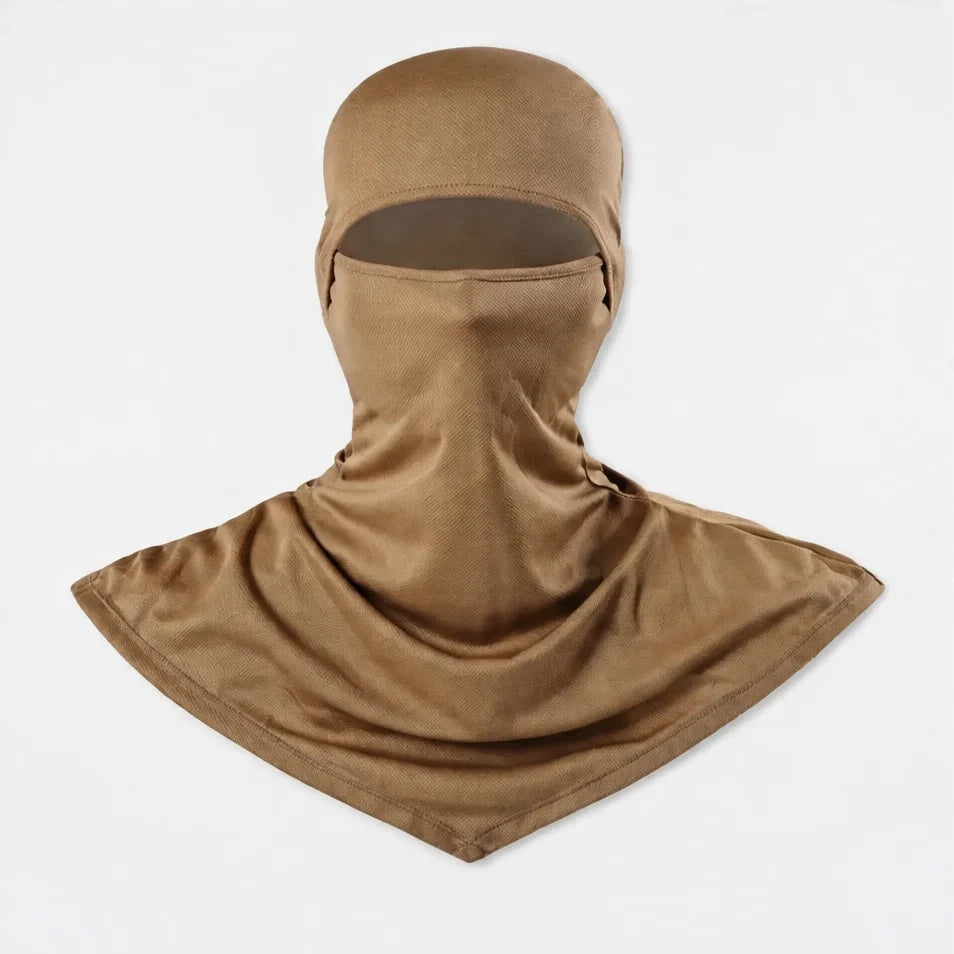 Carr - Unisex Breathable Multi-Way Convertible Balaclava - Camel