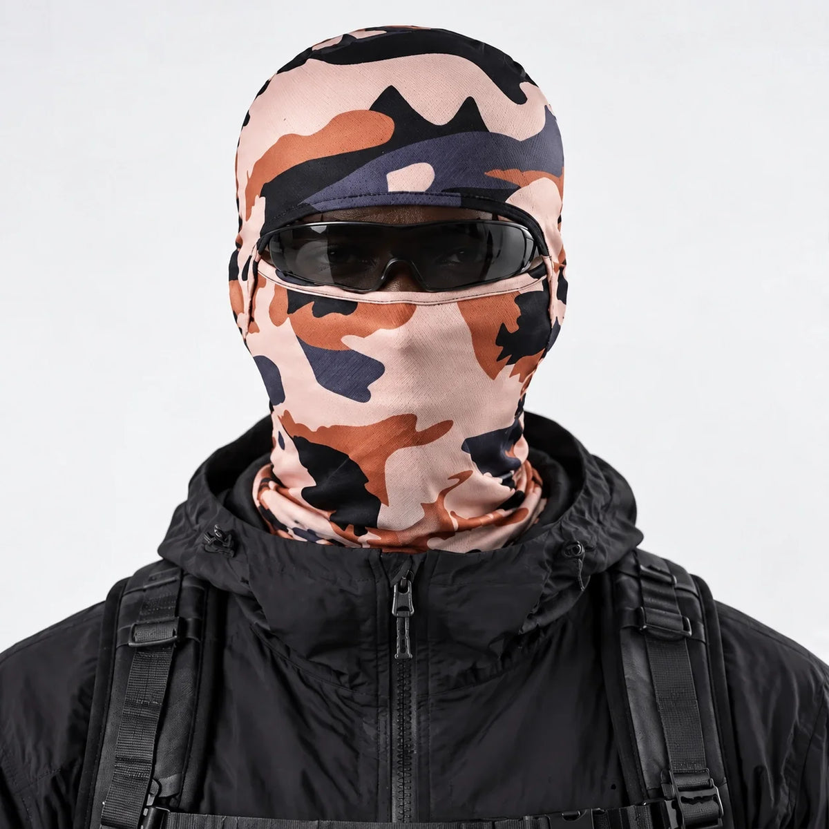 Carr - Unisex Breathable Multi-Way Convertible Balaclava - Camo-Yellow