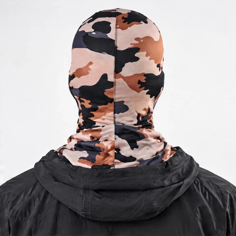 Carr - Unisex Breathable Multi-Way Convertible Balaclava - Camo-Yellow