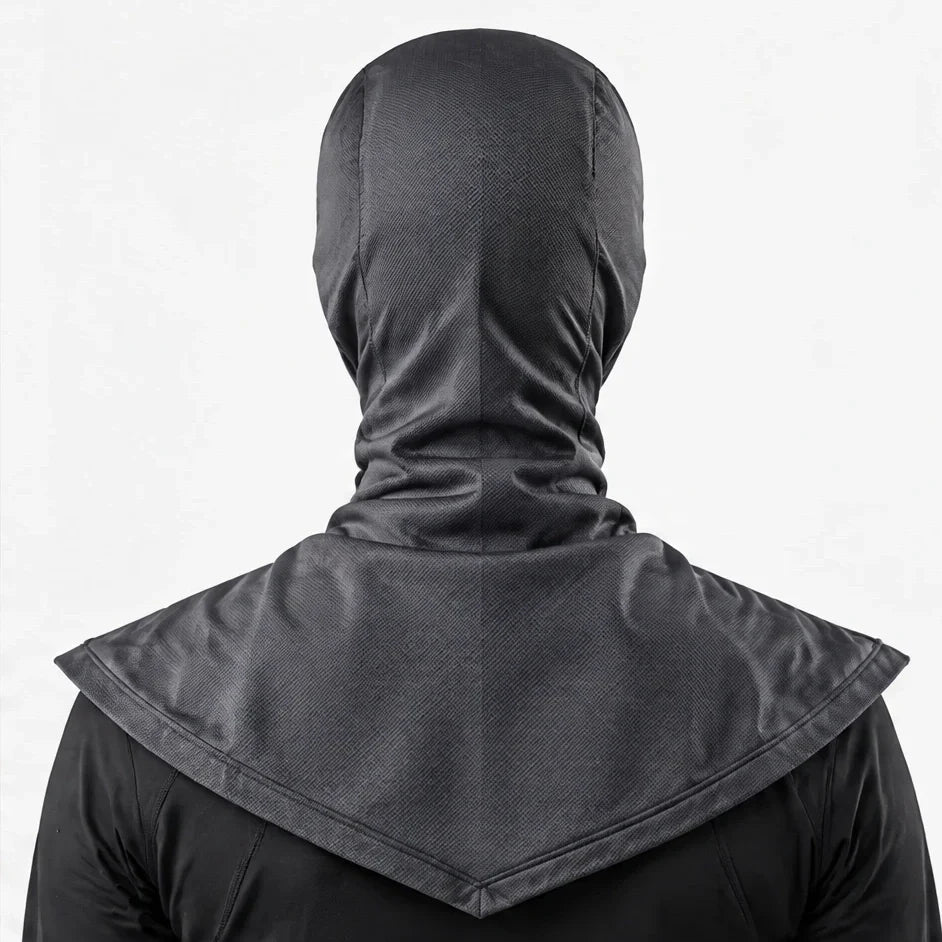 Carr - Unisex Breathable Multi-Way Convertible Balaclava - Dark Grey