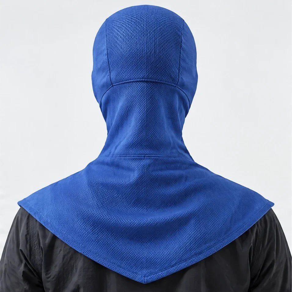 Carr - Unisex Breathable Multi-Way Convertible Balaclava - Electric Blue