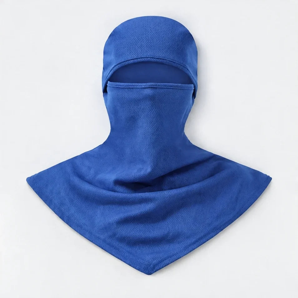 Carr - Unisex Breathable Multi-Way Convertible Balaclava - Electric Blue