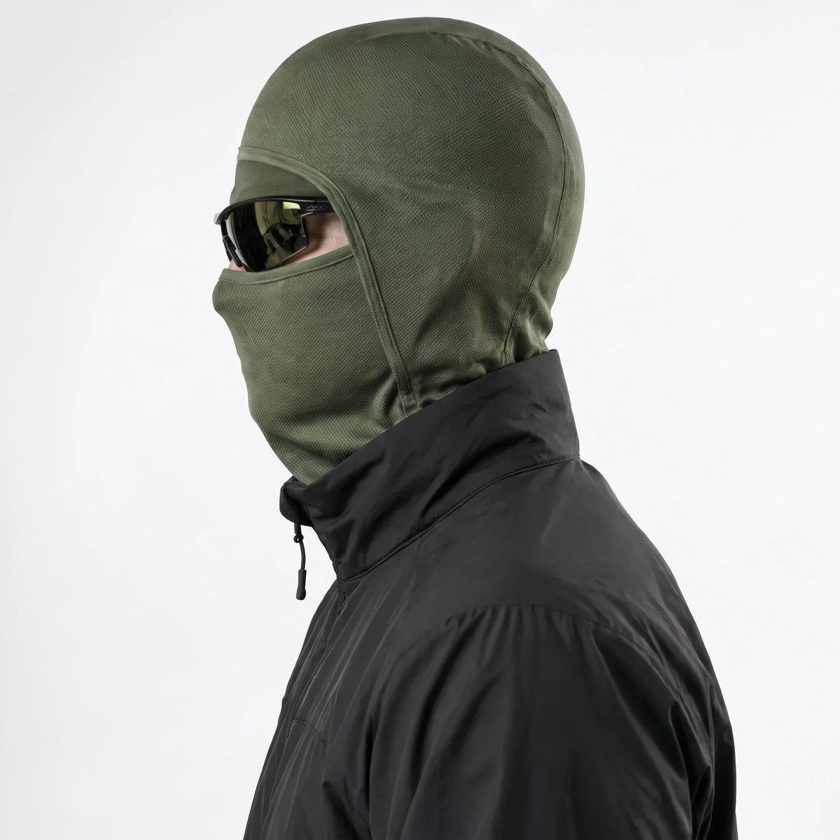 Carr - Unisex Breathable Multi-Way Convertible Balaclava - Green