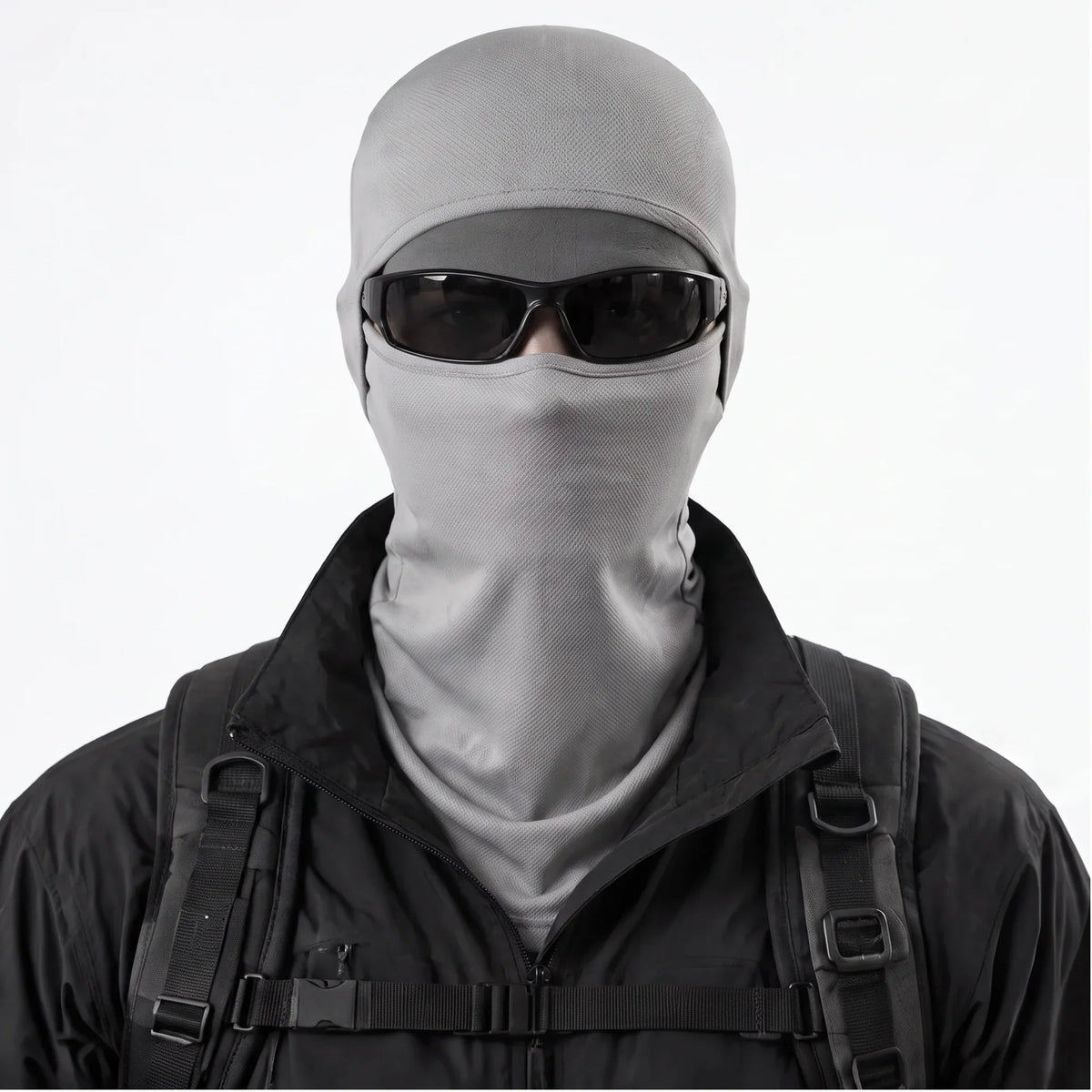 Carr - Unisex Breathable Multi-Way Convertible Balaclava - Grey