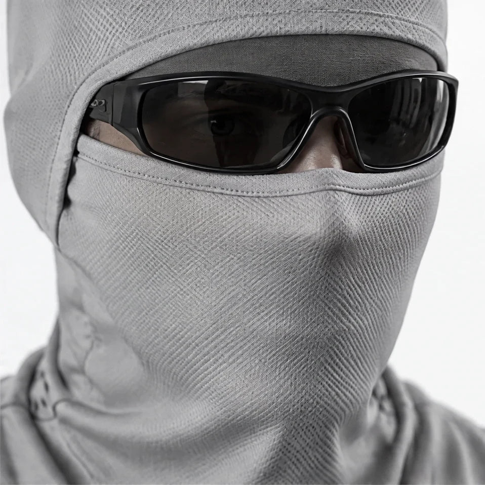 Carr - Unisex Breathable Multi-Way Convertible Balaclava - Grey
