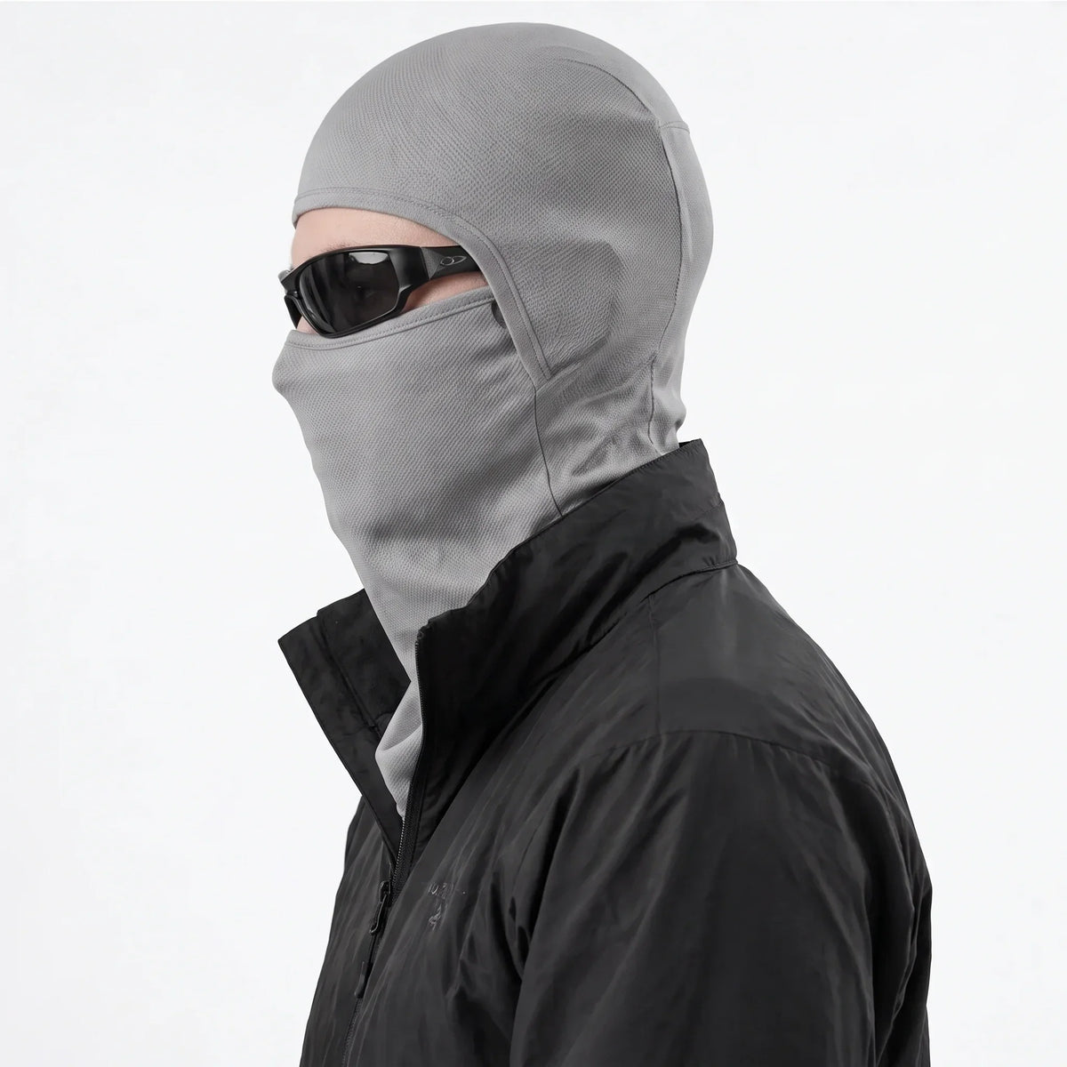 Carr - Unisex Breathable Multi-Way Convertible Balaclava - Grey