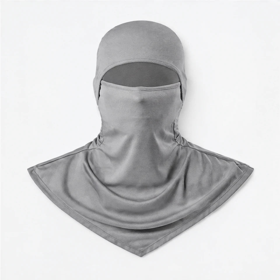 Carr - Unisex Breathable Multi-Way Convertible Balaclava - Grey