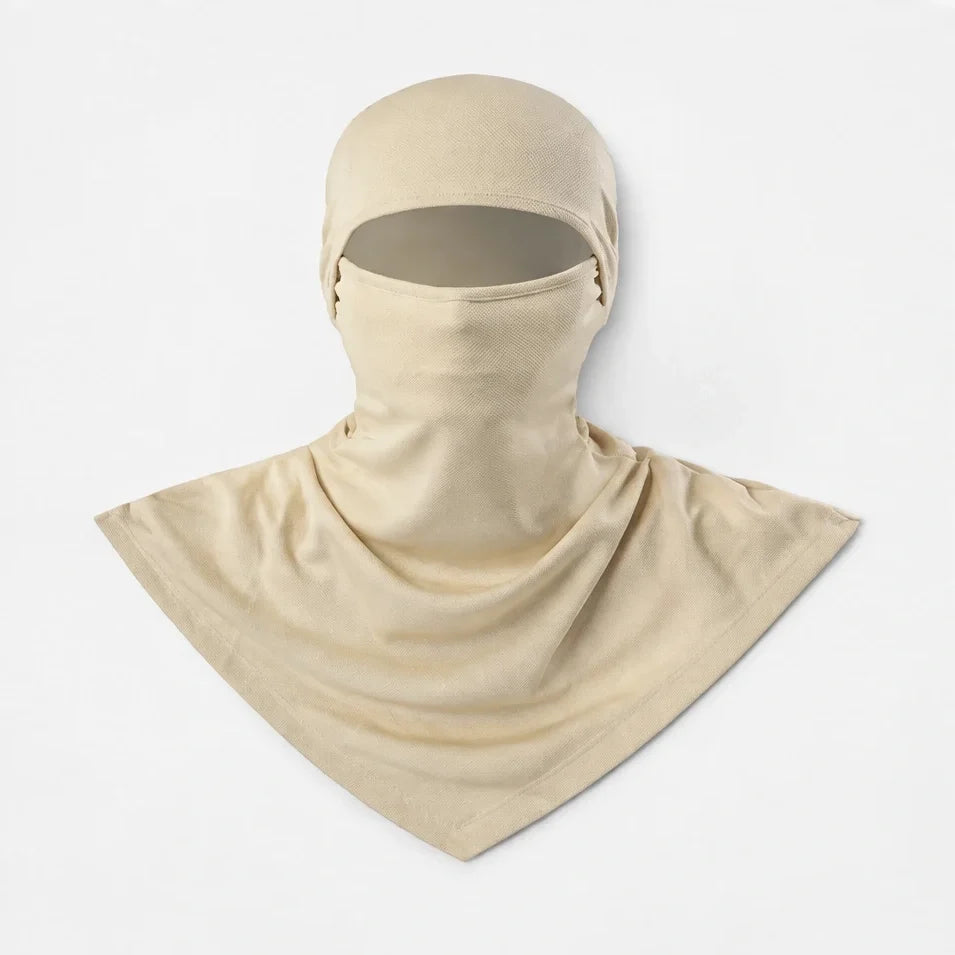 Carr - Unisex Breathable Multi-Way Convertible Balaclava - Khaki
