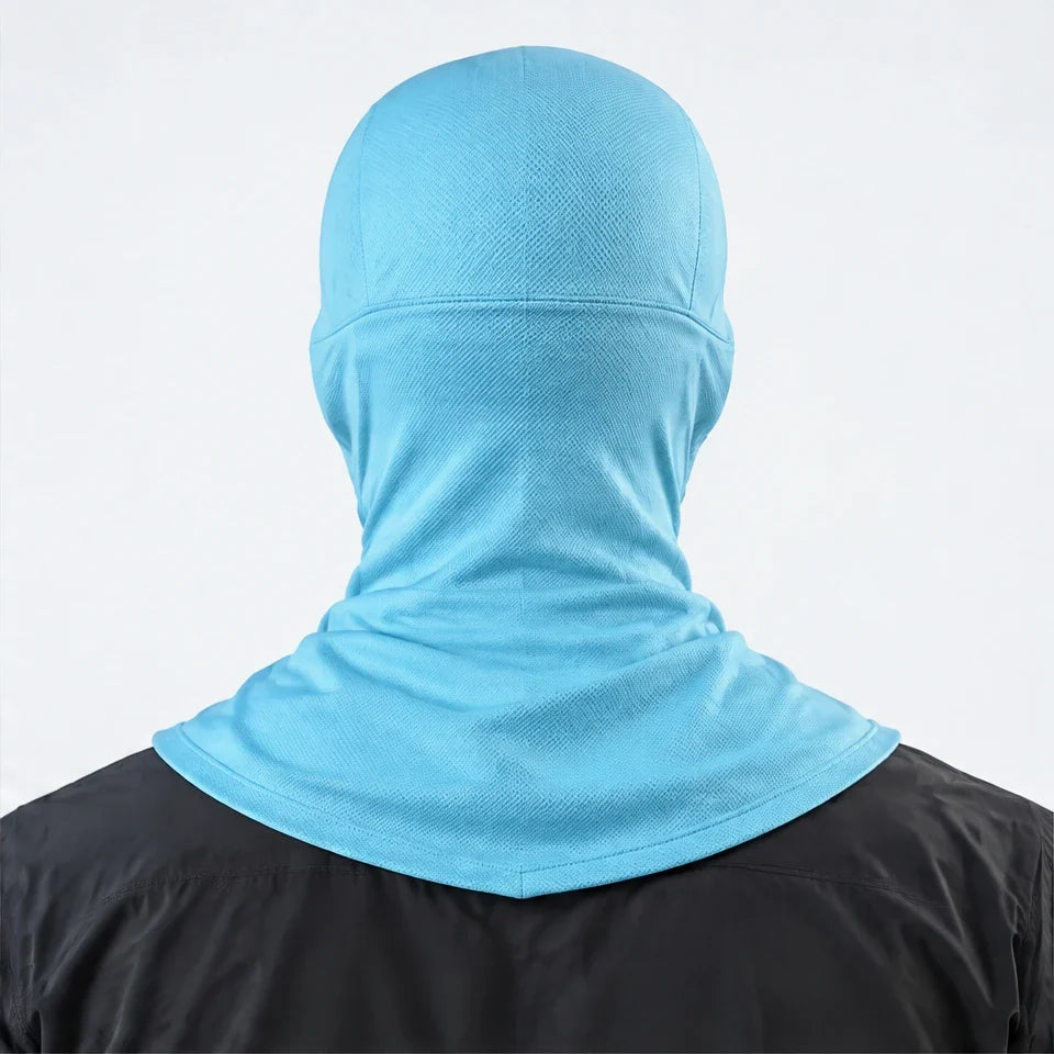 Carr - Unisex Breathable Multi-Way Convertible Balaclava - Light Blue