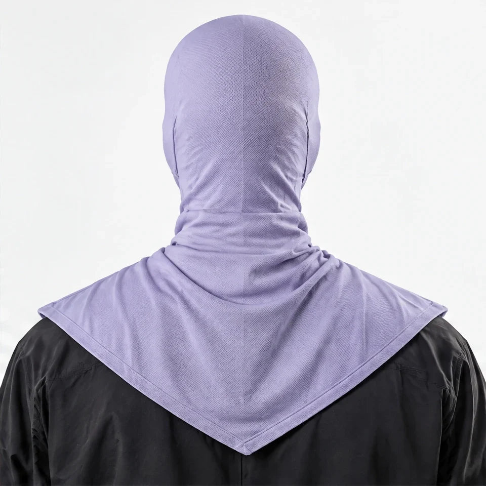 Carr - Unisex Breathable Multi-Way Convertible Balaclava - Light purple