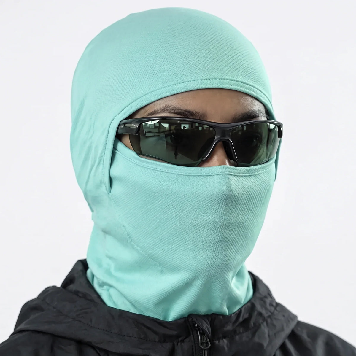 Carr - Unisex Breathable Multi-Way Convertible Balaclava - Mint Green