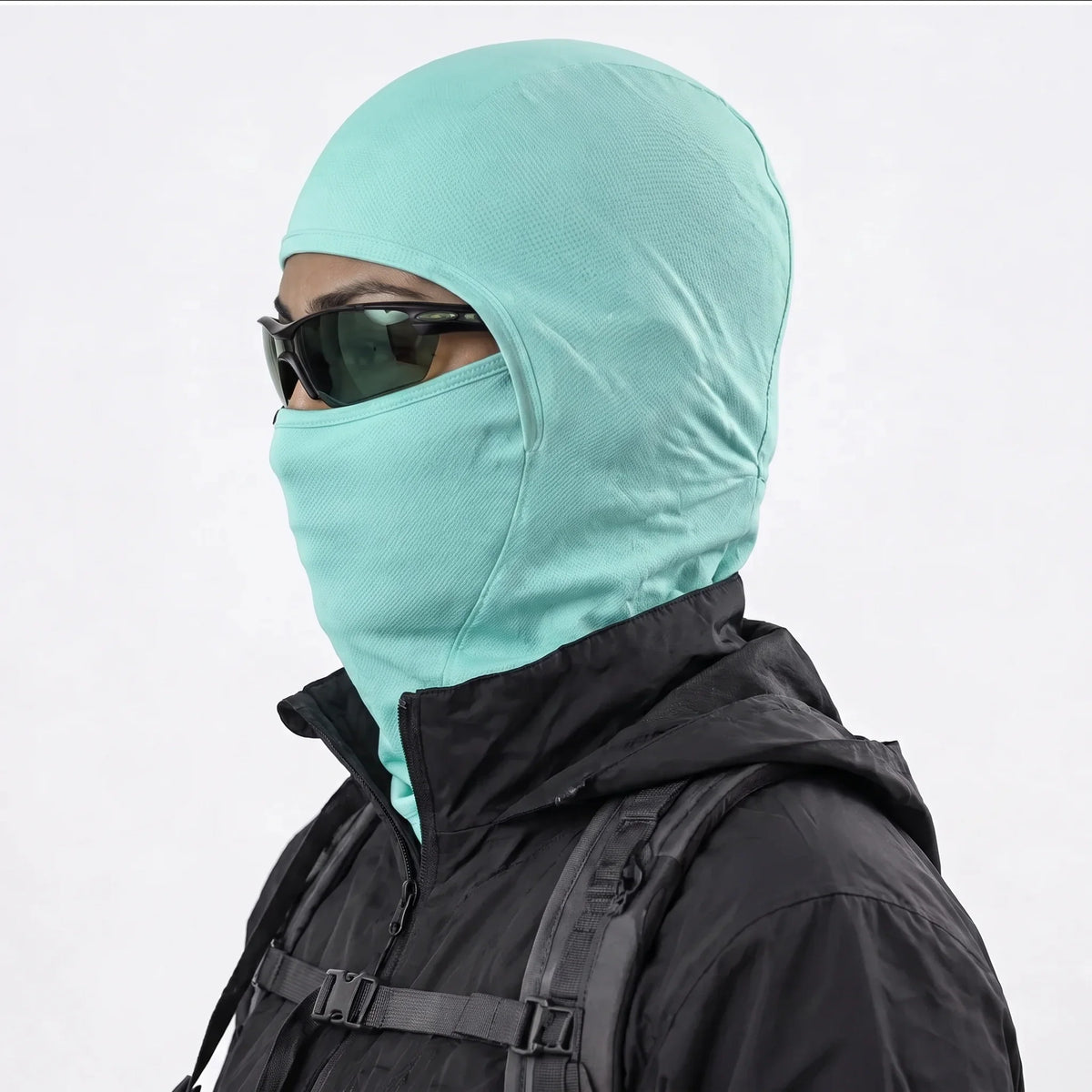 Carr - Unisex Breathable Multi-Way Convertible Balaclava - Mint Green