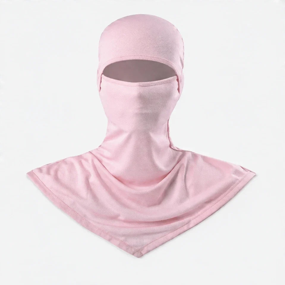 Carr - Unisex Breathable Multi-Way Convertible Balaclava - Pink