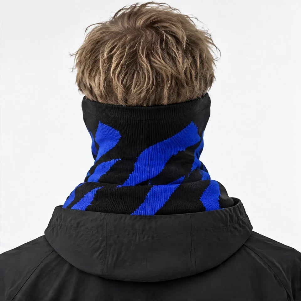 Skirl - Unisex Breathable Multi-Way Neck Gaiter - Blue