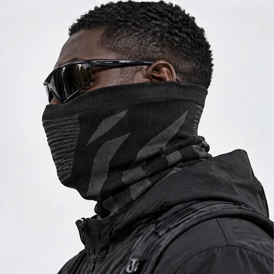 Skirl - Unisex Breathable Multi-Way Neck Gaiter - Dark Grey