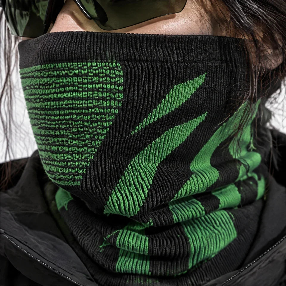 Skirl - Unisex Breathable Multi-Way Neck Gaiter - Green