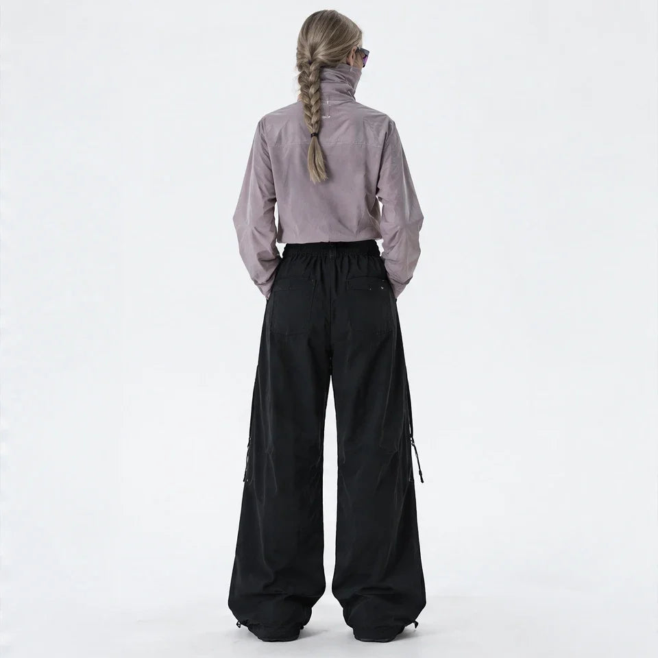 Murk - Unisex Quick-Dry Windproof & Lotus-Effect Waterproof Trousers - Black
