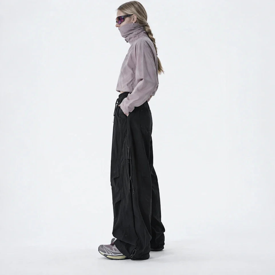 Murk - Unisex Quick-Dry Windproof & Lotus-Effect Waterproof Trousers - Black