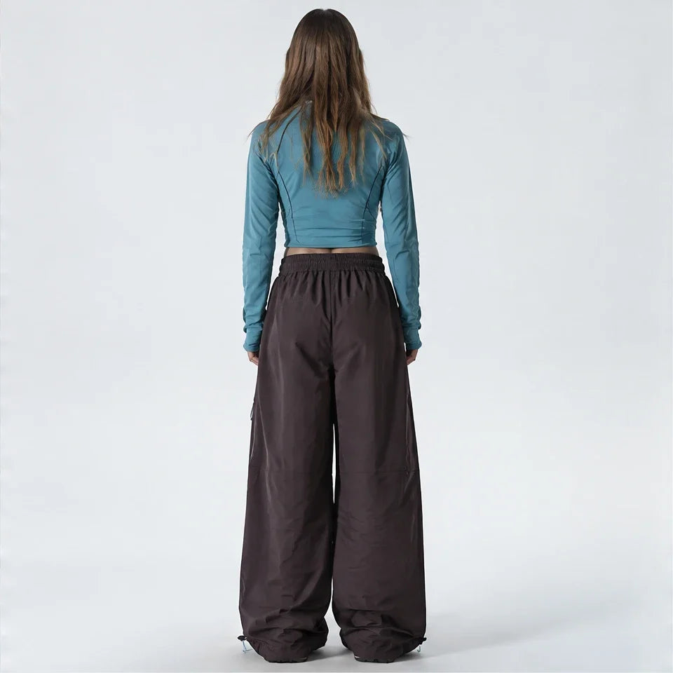 Murk - Unisex Quick-Dry Windproof & Lotus-Effect Waterproof Trousers - Burgundy