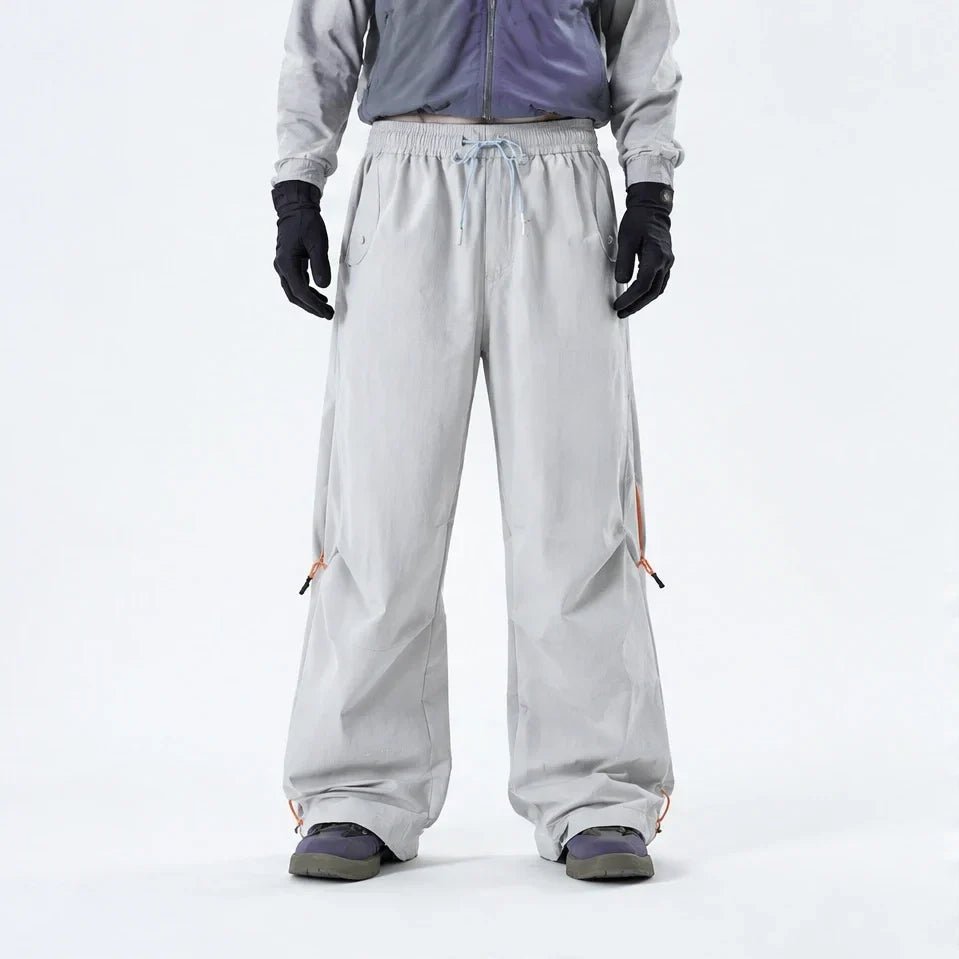 Murk - Unisex Quick-Dry Windproof & Lotus-Effect Waterproof Trousers - Light Grey