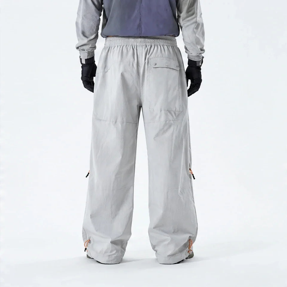 Murk - Unisex Quick-Dry Windproof & Lotus-Effect Waterproof Trousers - Light Grey