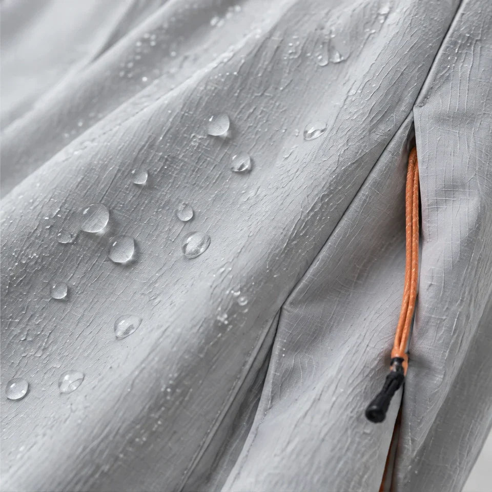 Murk - Unisex Quick-Dry Windproof & Lotus-Effect Waterproof Trousers - Light Grey
