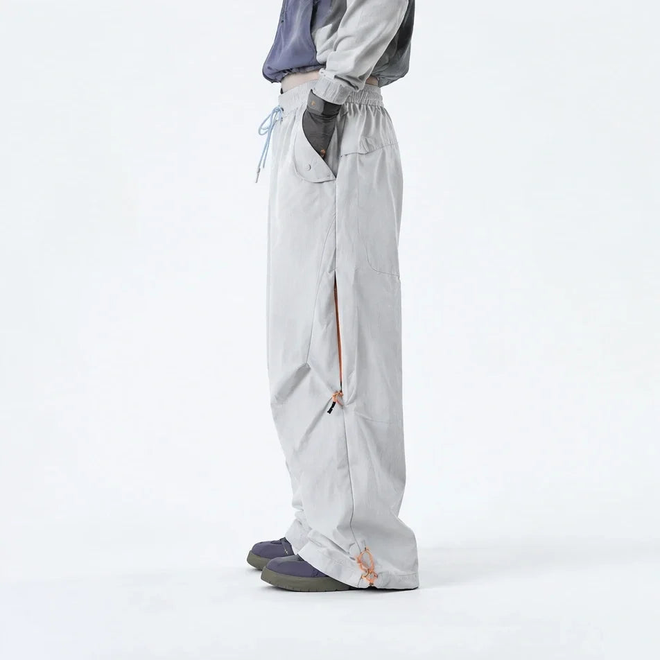 Murk - Unisex Quick-Dry Windproof & Lotus-Effect Waterproof Trousers - Light Grey
